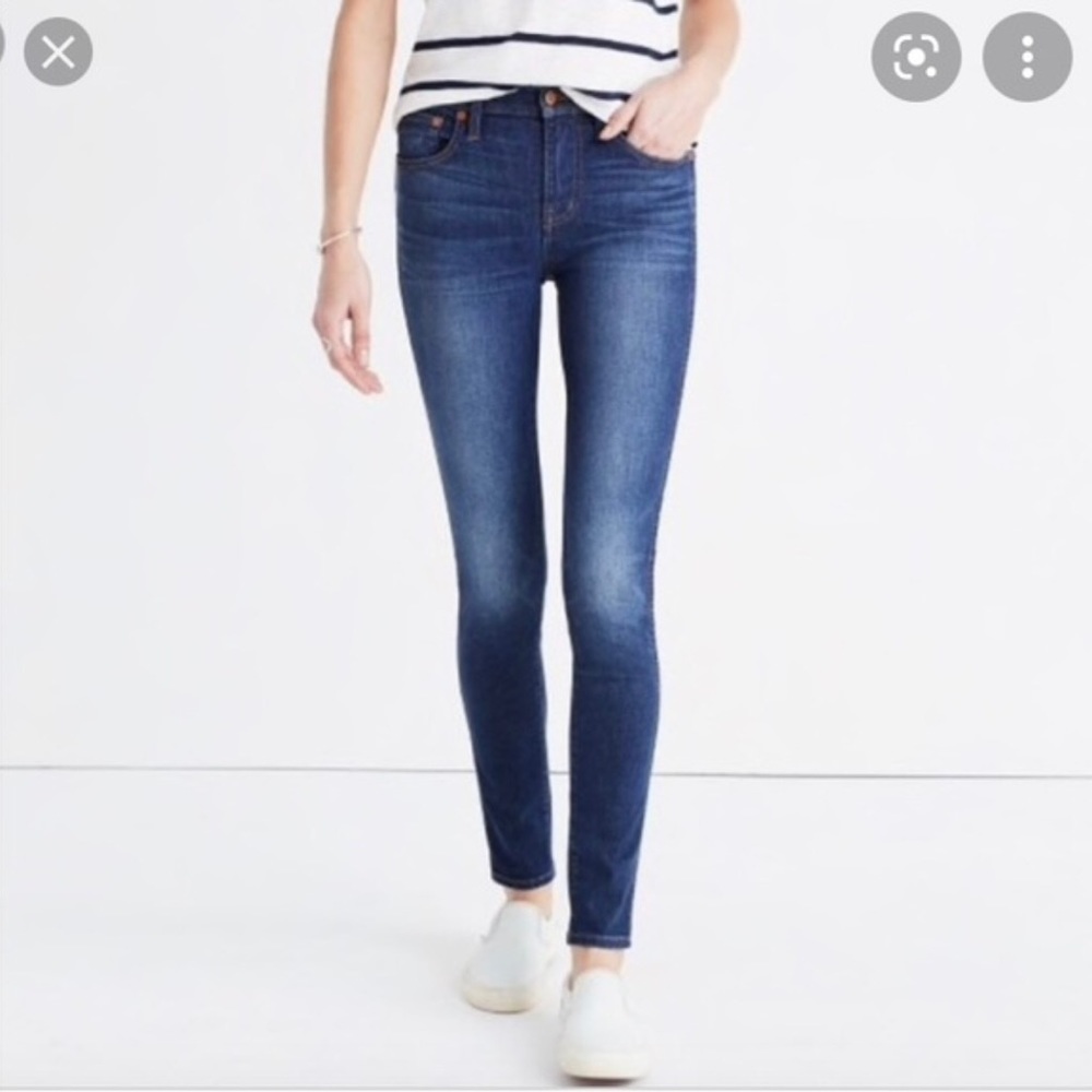 MADEWELL 9” High Riser Skinny Skinny Jeans